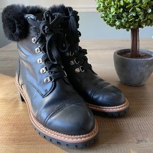 (Like NEW) Nordstrom Rack Fur Boots (Size 6.5)